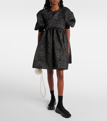 Schuhe Crystal Buckle Tracker mit Lackleder | Simone Rocha