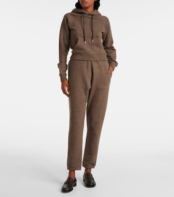 Felpa Timmi in cashmere e cotone con cappuccio | The Row