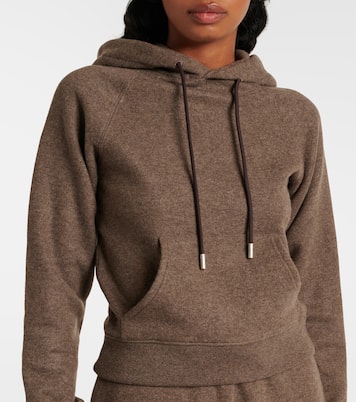 Felpa Timmi in cashmere e cotone con cappuccio | The Row