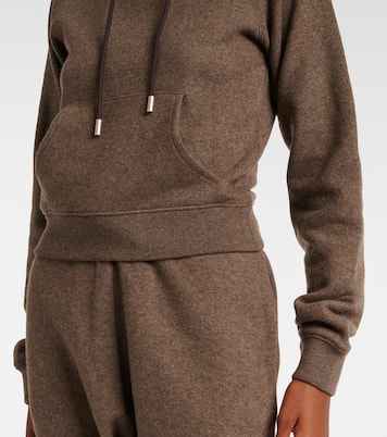Felpa Timmi in cashmere e cotone con cappuccio | The Row