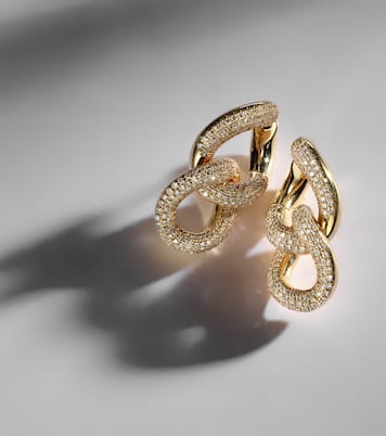 Pendientes de oro de 18 ct con diamantes | Shay Jewelry