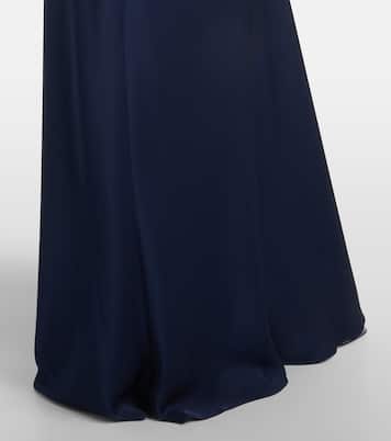 Embellished satin slip dress | Rabanne