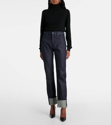 High-Rise Slim Jeans | Victoria Beckham