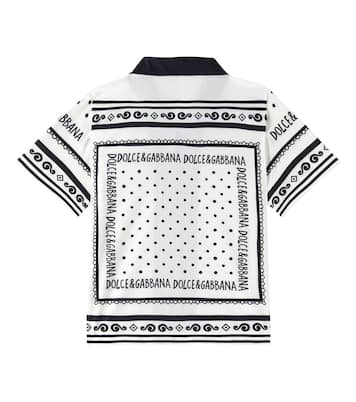 Hemd aus Baumwollpopeline | Dolce&Gabbana Kids