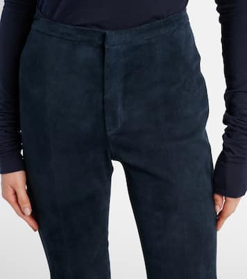 Pantaloni flared Kam 24 in suede | Stouls