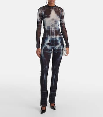 Squeletor mesh top | Jean Paul Gaultier