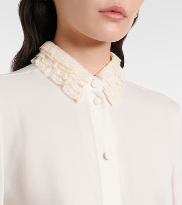 Blusa in georgette di seta | Valentino