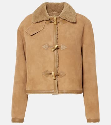Jacke Benoite aus Veloursleder mit Shearling | Nili Lotan