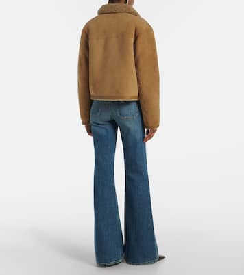 Jacke Benoite aus Veloursleder mit Shearling | Nili Lotan