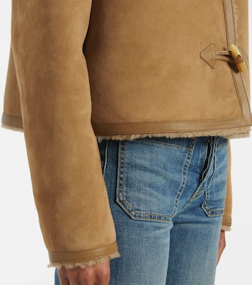 Jacke Benoite aus Veloursleder mit Shearling | Nili Lotan