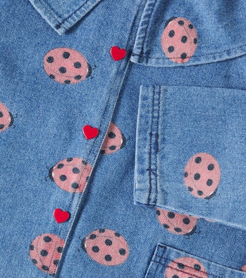 Veste Magot imprimée en jean | Konges Sløjd