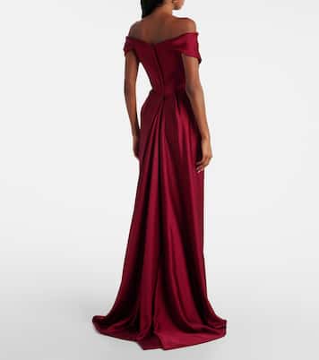 Nova Cocotte crêpe satin bustier gown | Vivienne Westwood