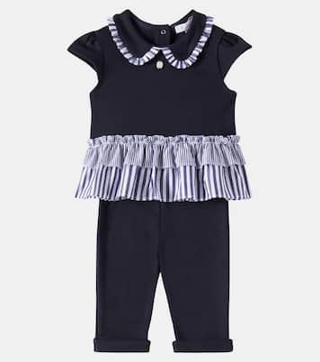 Bébé – Ensemble robe et legging en coton | Patachou