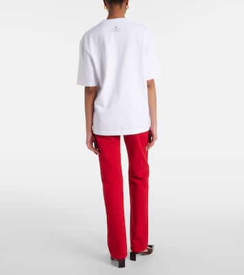 Camiseta Marino de algodón estampada | Jacquemus