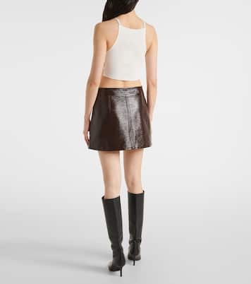 Top in maglia a coste con cut-out | Courrèges