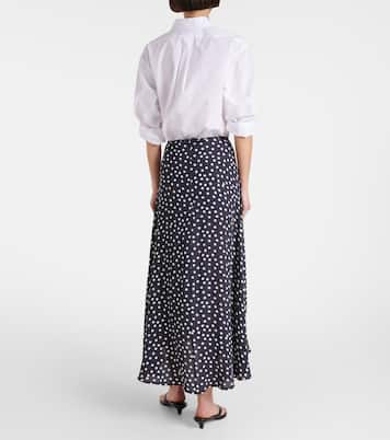 Gonna midi Areza a pois | Rixo