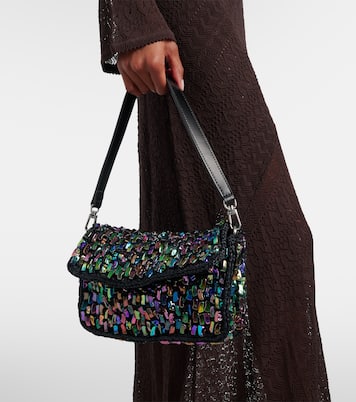 Verzierte Schultertasche Timmy | Staud