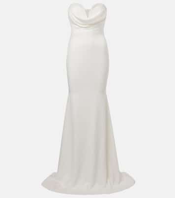 Bridal Robe aus Satin | Alex Perry