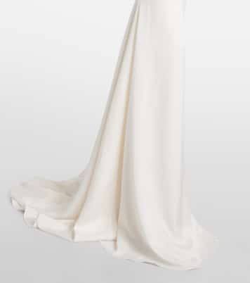 Bridal Robe aus Satin | Alex Perry