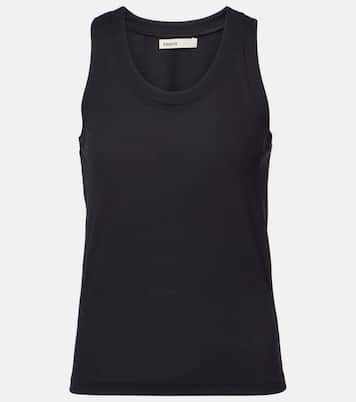 Isha cotton-blend jersey tank top | Khaite