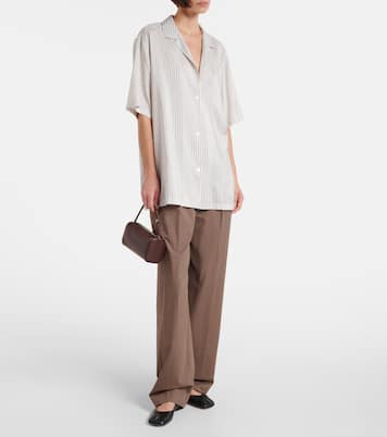 Bolso al hombro '90s de piel | The Row