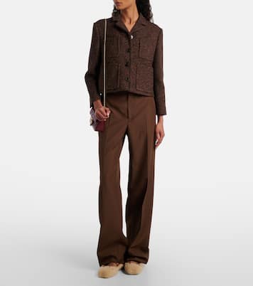 Ballerine Gucci Horsebit in shearling | Gucci
