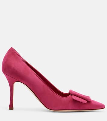 Pumps Maysale 90 in suede | Manolo Blahnik