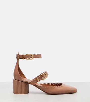 Escarpins Mary Jane Eddie 55 en cuir | Zimmermann