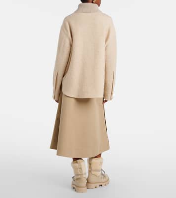 Jacke aus einem Wollgemisch | Moncler