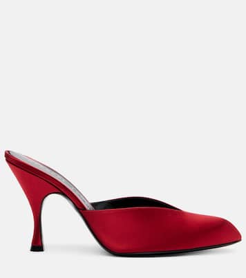 Sitting Pretty 95 satin mules | Herbert Levine
