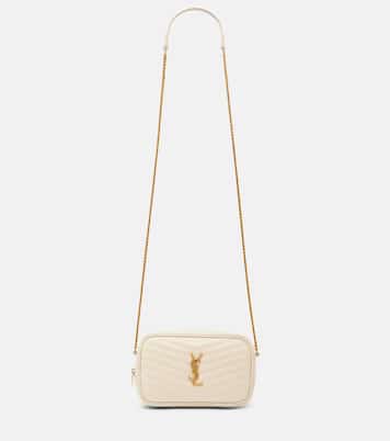 Lou Mini matelassé leather camera bag | Saint Laurent