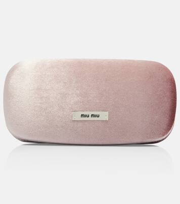 Logo square glasses | Miu Miu