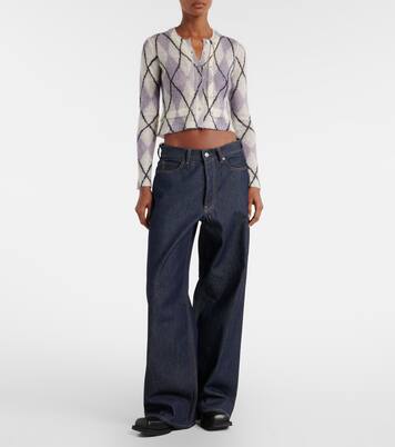 Jeans anchos 1981 de tiro medio | Acne Studios