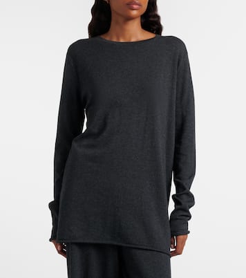 Maurie cotton and cashmere sweater | Lisa Yang