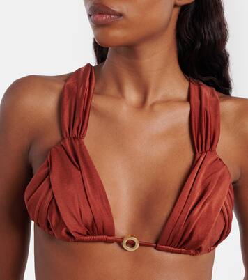 Ari gathered bikini top | Bananhot