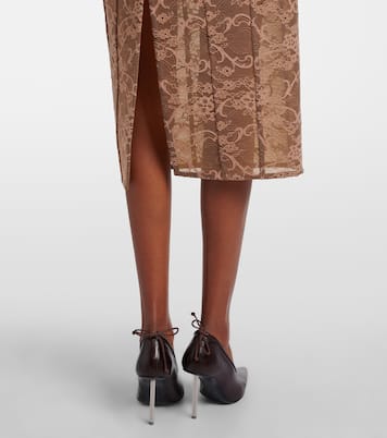 Floral lace midi skirt | Acne Studios