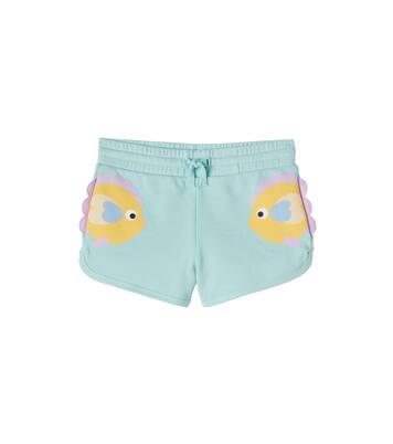 Shorts de jersey de algodón estampados | Stella McCartney Kids