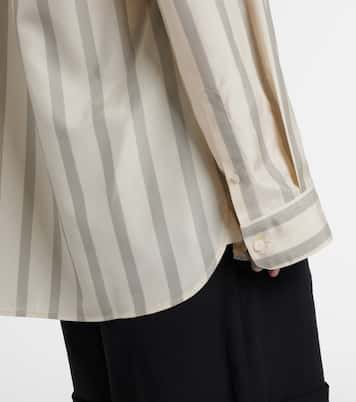 Sisilia striped silk shirt | The Row