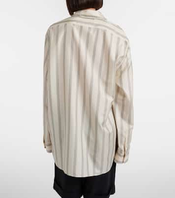 Sisilia striped silk shirt | The Row