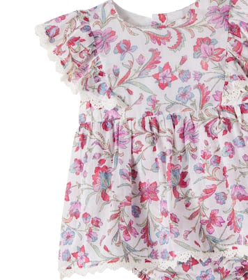 Bébé – Body Lena en coton à fleurs | Louise Misha