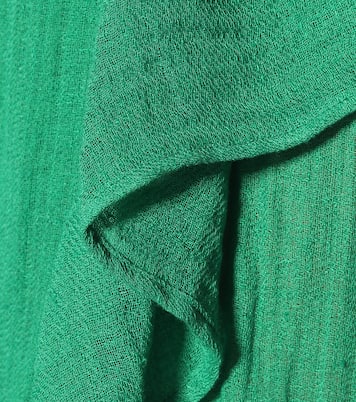 Falda wrap en mezcla de lino | Lisa Marie Fernandez