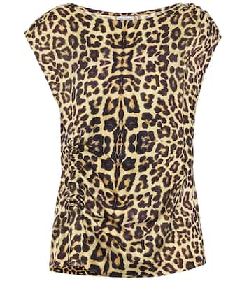Leopard-print top | Dries Van Noten