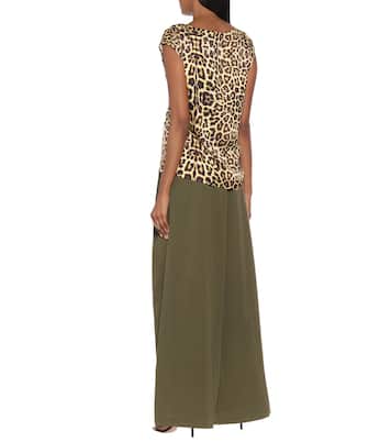 Leopard-print top | Dries Van Noten