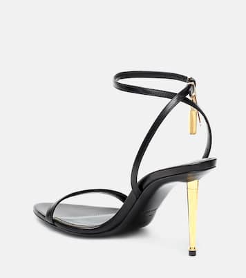 Sandales Padlock en cuir à ornements | Tom Ford