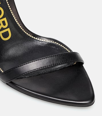 Sandales Padlock en cuir à ornements | Tom Ford