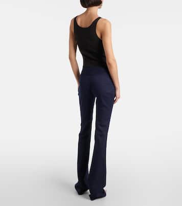 Pantalones bootcut Serge de lana elástica | Altuzarra