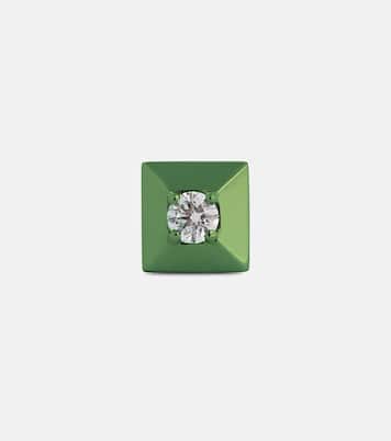 Boucle d’oreille unique Mini en or 18 ct et diamant | Eéra