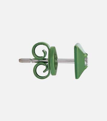 Boucle d’oreille unique Mini en or 18 ct et diamant | Eéra