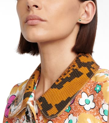 Boucle d’oreille unique Mini en or 18 ct et diamant | Eéra