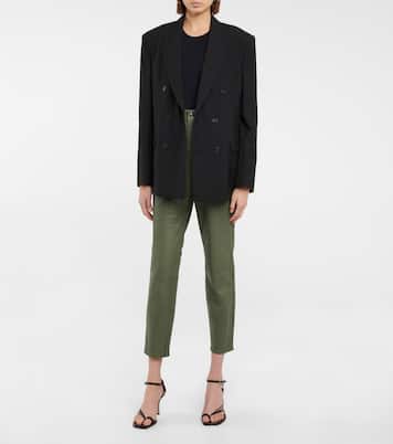High-Rise-Hose Manuela aus Leder | Rta
